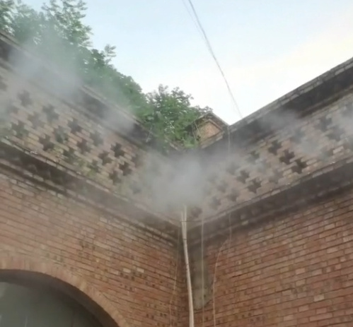 荥阳-耕读草堂喷雾降温