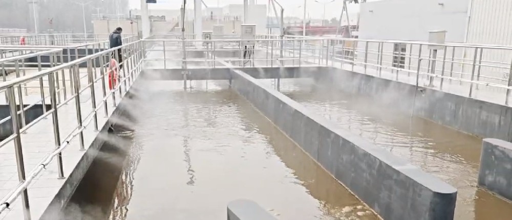 污水处理厂消毒喷淋系统