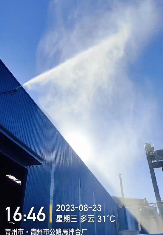 山东青州公路局拌合厂