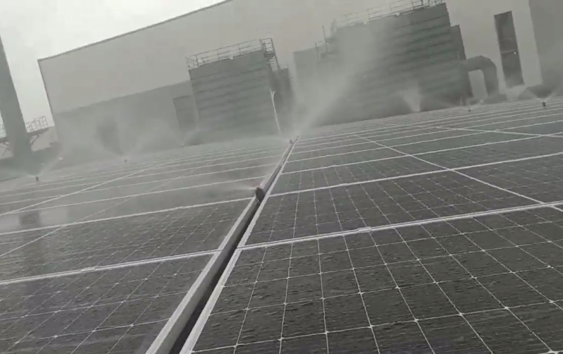 光伏喷淋冲洗系统