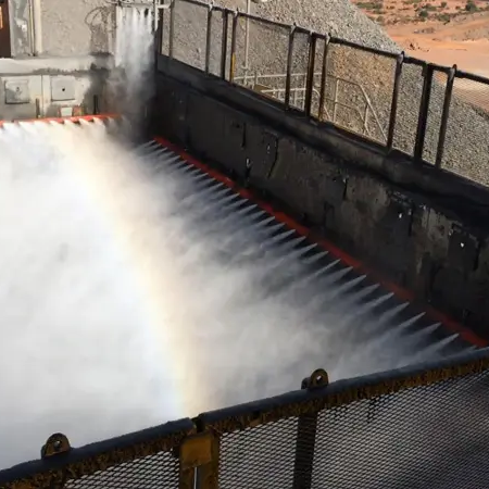 翻车机双流体喷雾系统